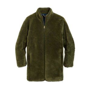 NWT J. Crew Zip-up Plush Fleece Teddy Coat